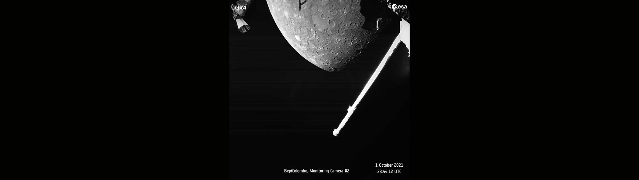 Mercury seen from BepiColombo