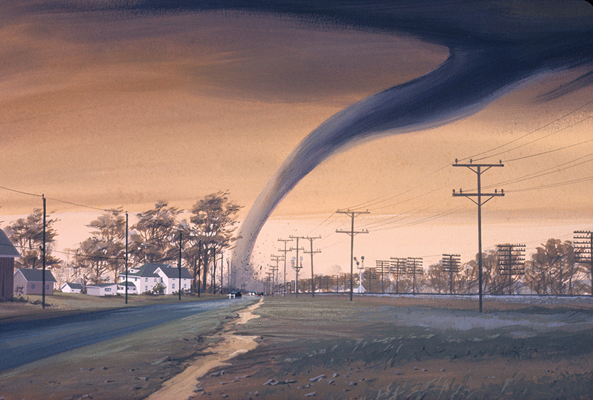 Photo of Tornado by NOAA