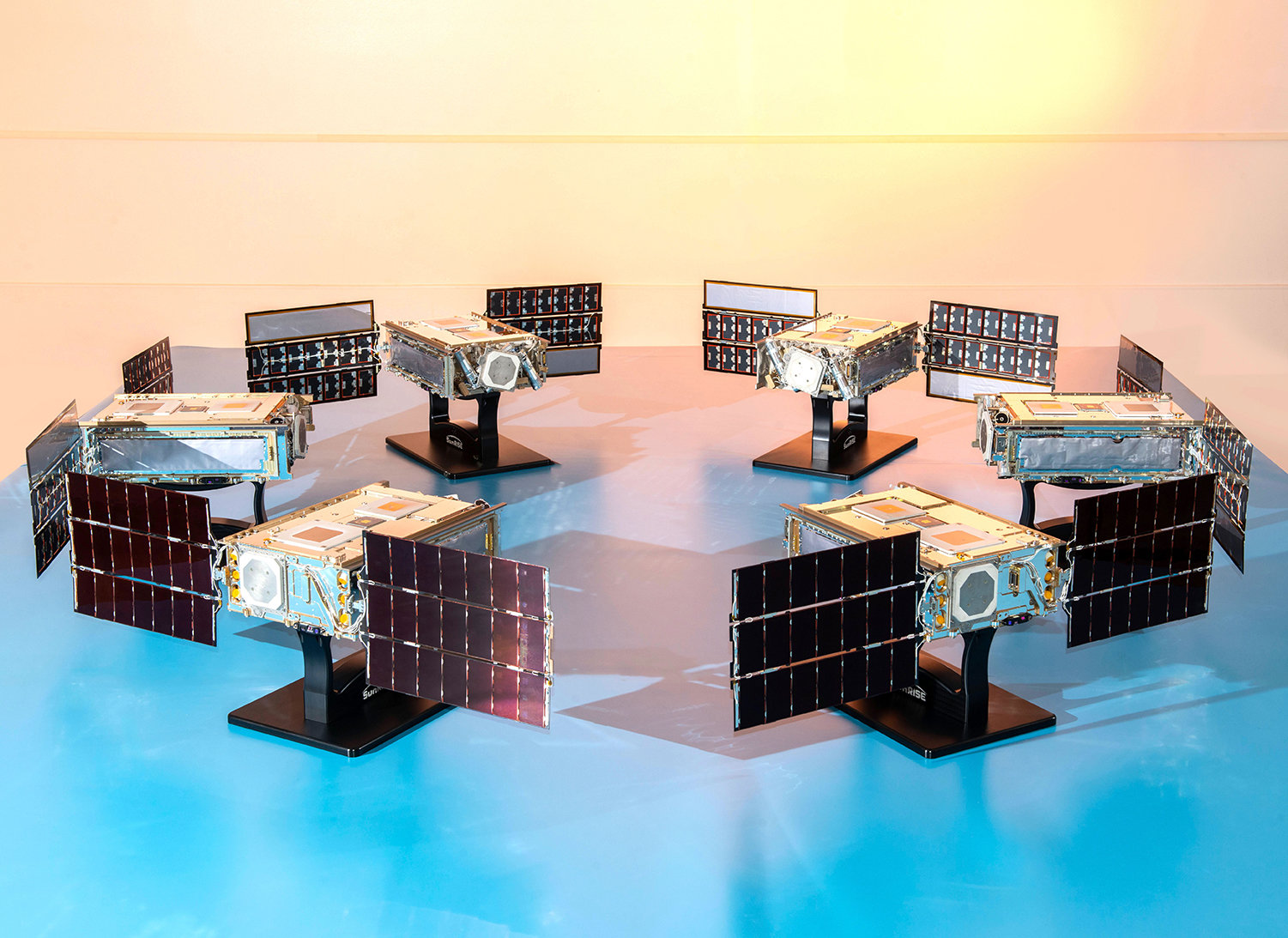 Photo of SunRISE Mission satellites