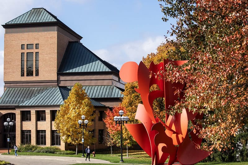 Photo of Fall Colors on campus