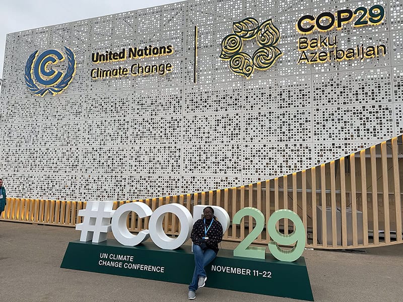 Photo of Onyinye Nwankwo at COP29